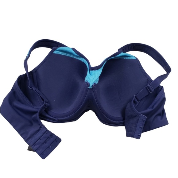 NWT Black Smoked Neon High Impact Sport Bra PLUS Countour Padded - Picture 7 of 16